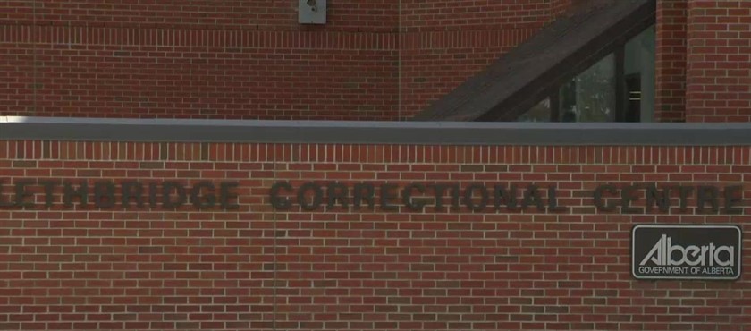 A file photo of the Lethbridge Correctional Centre.