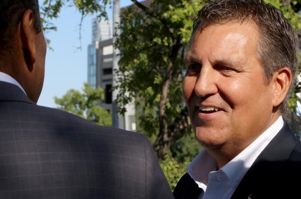 Manitoba Justice Minister Cliff Cullen announced the province's plan to bring HealthIM to all RCMP detachments in Manitoba, Thursday.