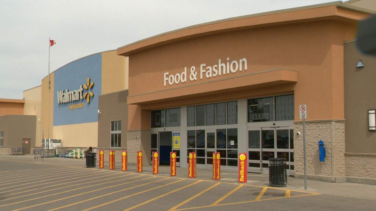 The Grasslands Walmart in the Harbour Landing neighbourhood.