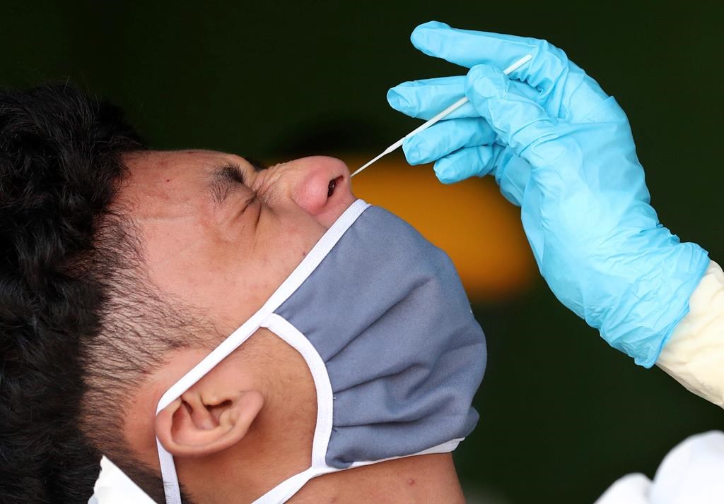 The COVID-19 Nasopharyngeal Sample Collection micro-credential course at Red River College is expected to help ease the strain on Manitoba's testing capacity.