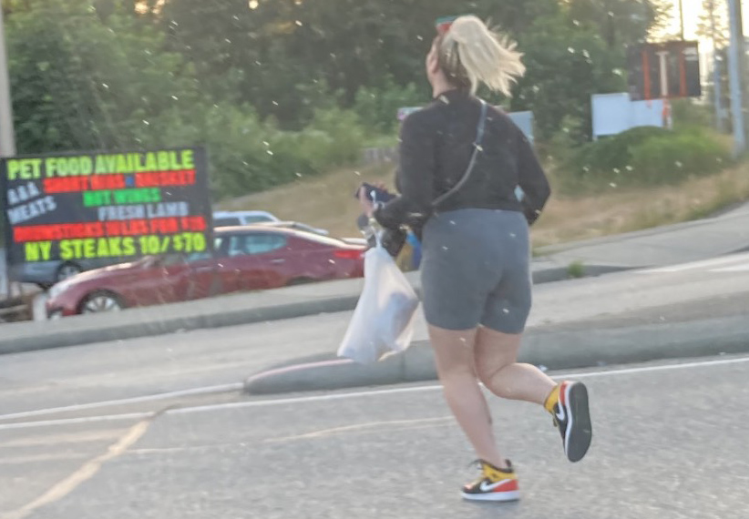 Do you recognize this woman? She is being asked to contact Coquitlam RCMP.