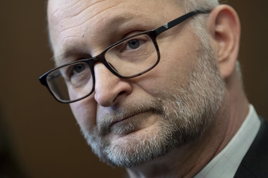 Minister of Justice and Attorney General of Canada David Lametti speaks with the media in Ottawa, Tuesday, January 28, 2020. Canada's sex work laws are creating undue harm and contribute to human rights violations during COVID-19, sex workers and human rights advocates say, which is why they're now pushing Ottawa to stop enforcing them.
