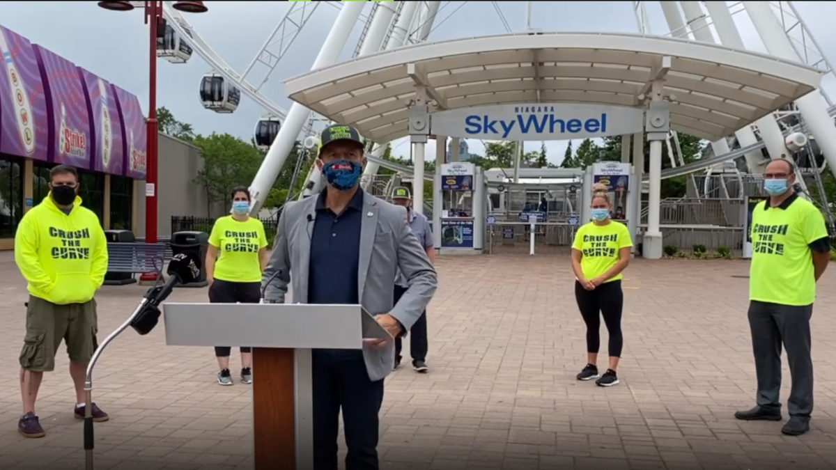 Coronavirus: On-site staff to ‘educate’ and offer face masks in response to Niagara Falls video - image