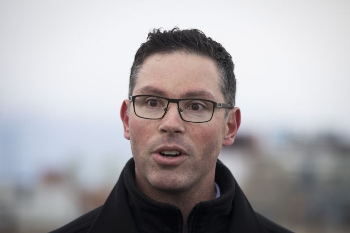 A file photo of Alberta Minister of Justice and Solicitor General Doug Schweitzer.