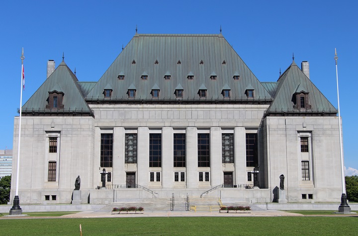 The Supreme Court of Canada in Ottawa.