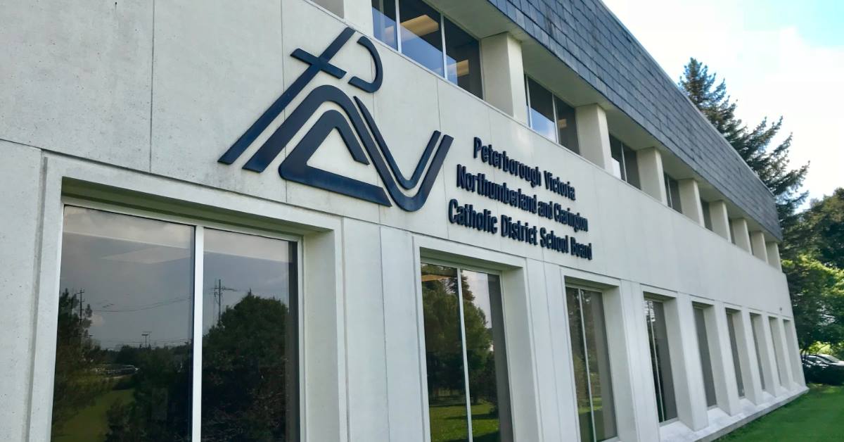 The Peterborough Victoria Northumberland Clarington Catholic District School Board. will pivot to asynchronous learning model should schools close Friday.