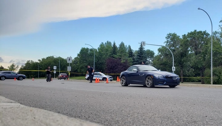 Motorists were asked to choose an alternate route of travel until Regina police have Broad Street open again.  