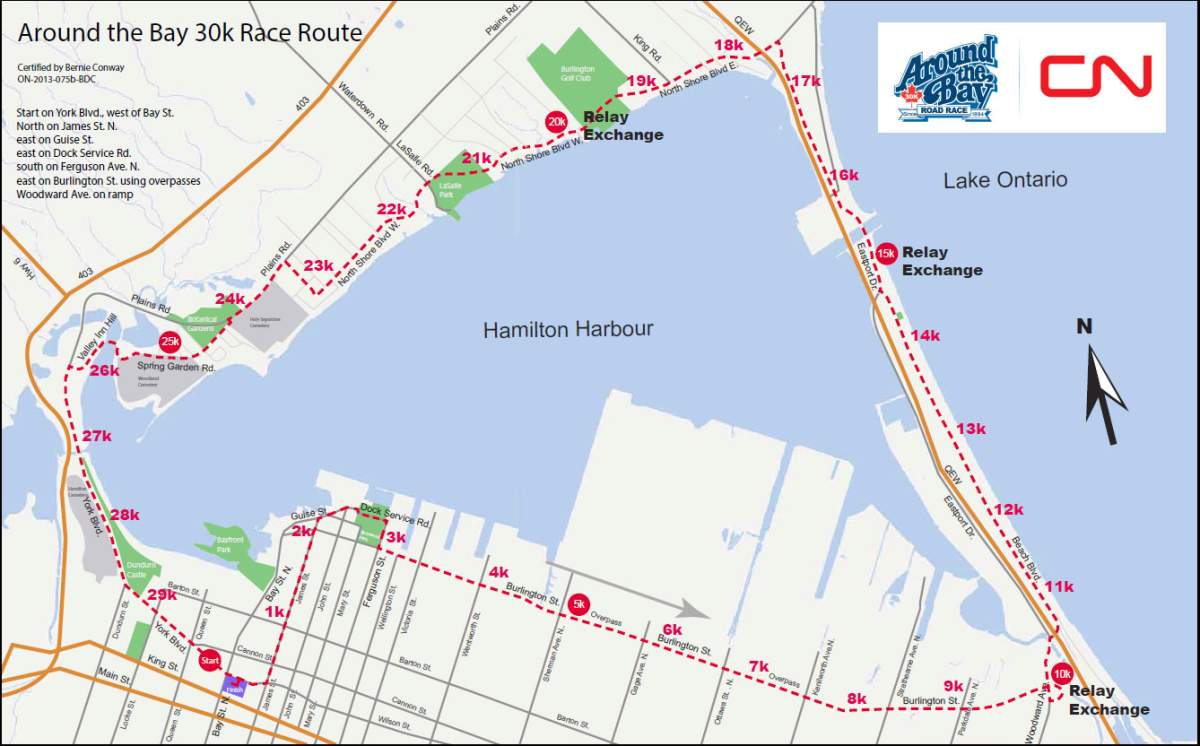 Hamilton’s postponed Around the Bay Race now cancelled due to COVID-19 - image