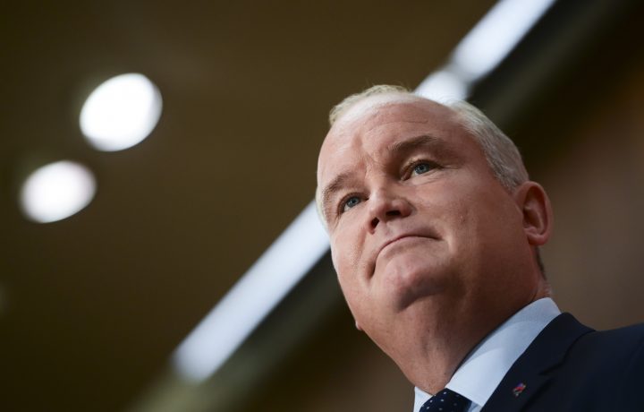 Conservative Leader Erin O'Toole spoke to Winnipeg's business community at a virtual event Monday.
