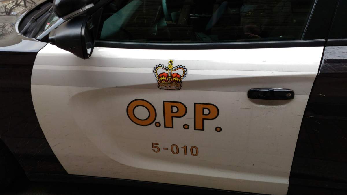 OPP say officers were dispatched to a single-vehicle collision involving an SUV on Howick-Turnberry Road, outside Wingham, on Sunday morning at around 11 a.m.