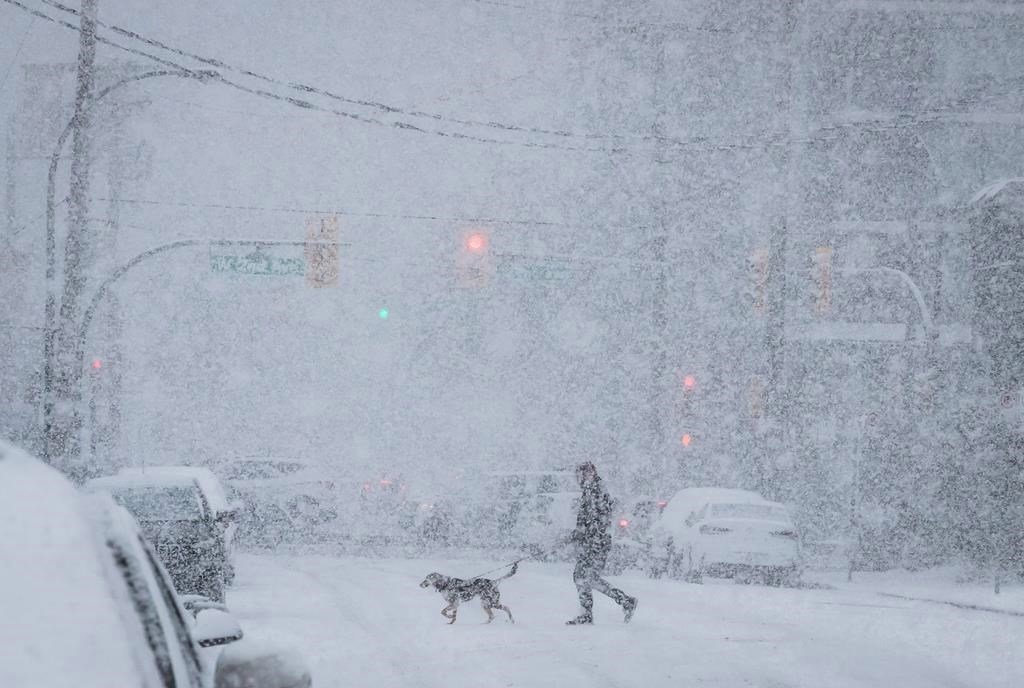 Snow in Vancouver