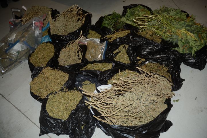 On Friday at about 5:30 p.m., officers say they executed a Cannabis Act search warrant at a home in the 25th Sideroad and Mapleview Drive area.