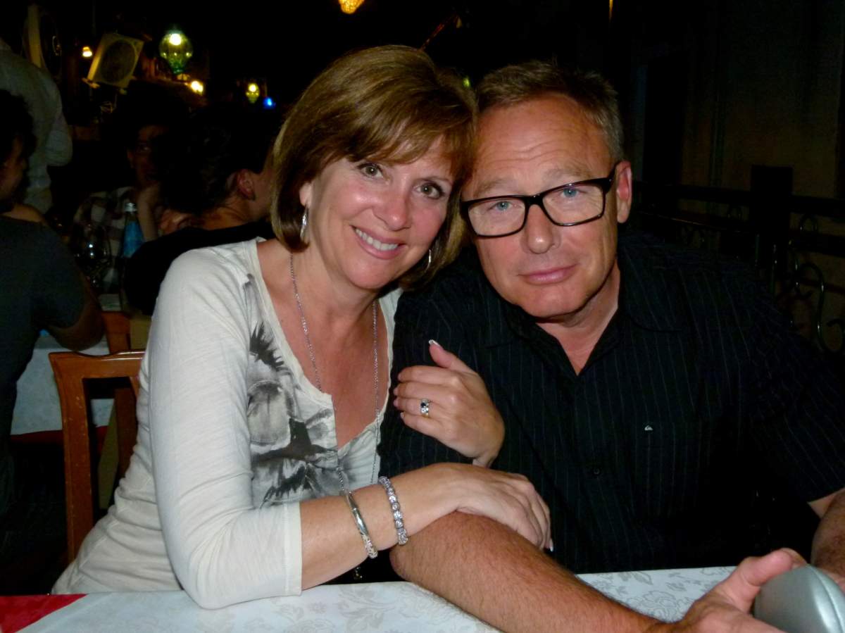 Deb Hope and her husband Roger who is a cameraman at Global BC.