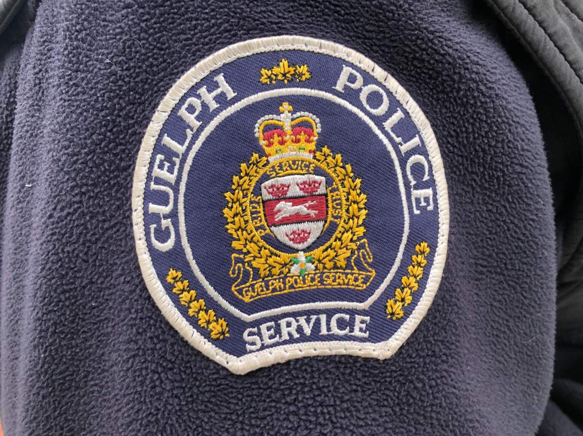 A Guelph police officer's shoulder patch.