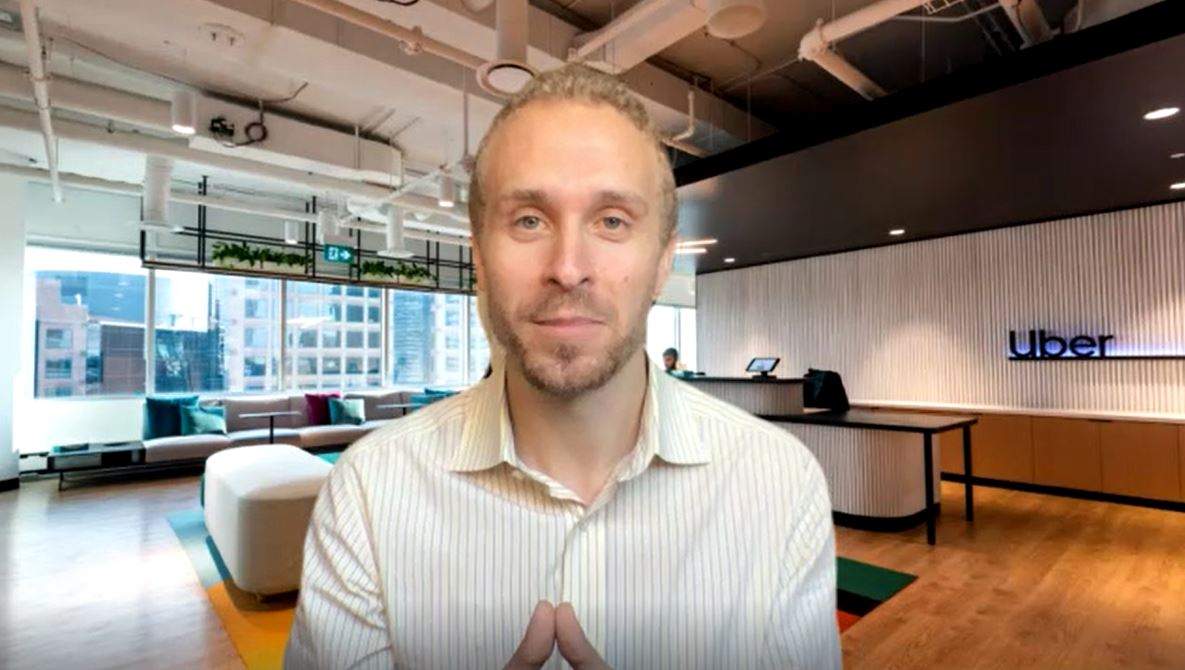 Matthew Price, general manager of Uber Canada, speaks to Global News on Thursday, Oct. 8, 2020.
