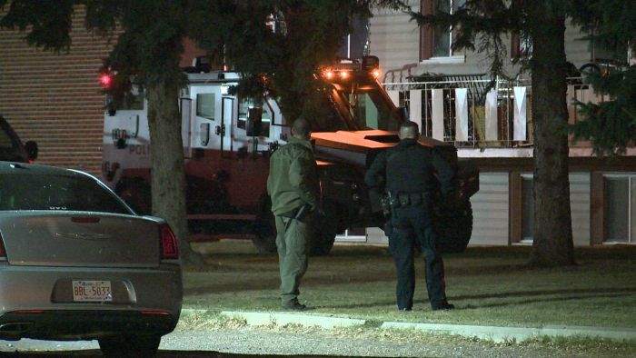 On Sunday evening, the EPS tactical unit was on scene and patrolling the area.