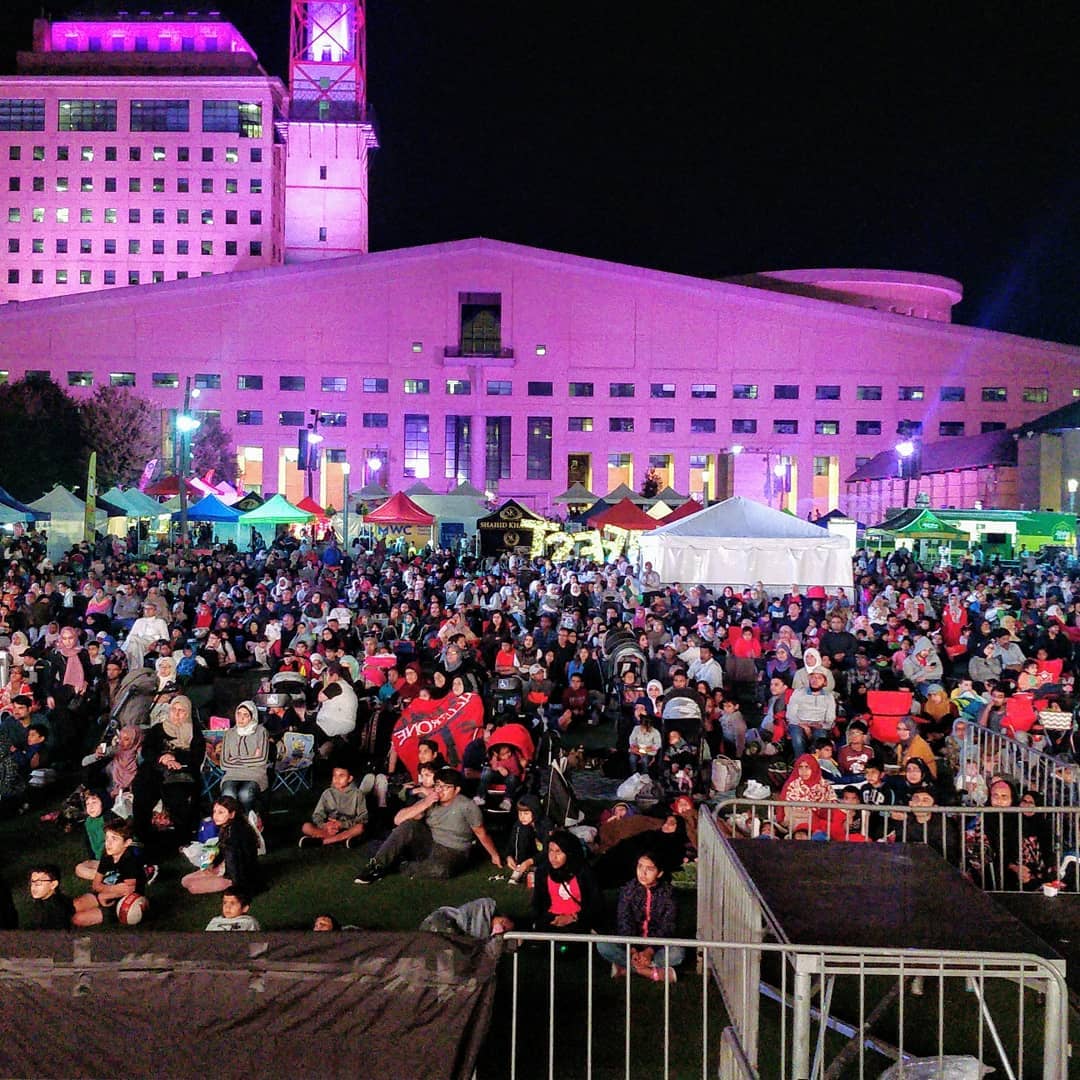 The crowd at the 2019 edition of MuslimFest in Mississauga, Ont., in August 2019.
