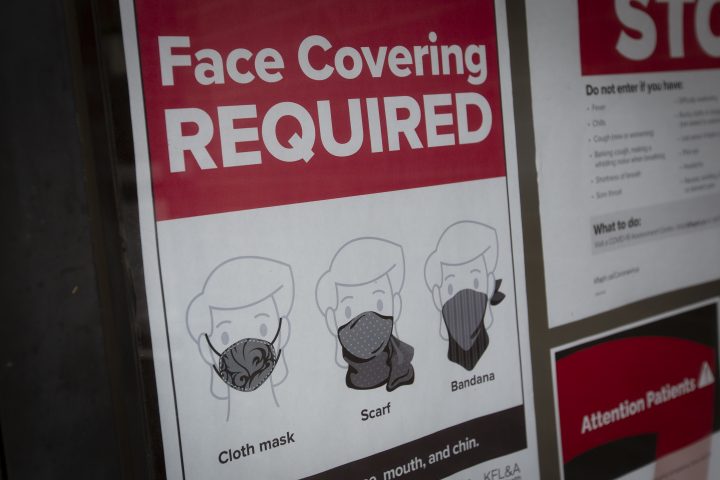 In a Facebook post, Buds said health inspectors and police officers showed to do a compliance check and found three customers to not be not wearing masks.