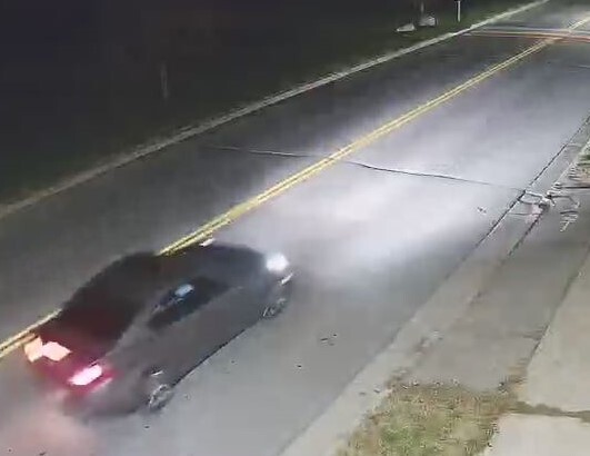 OPP have released images of a vehicle that allegedly intentionally damaged a Pride crosswalk in Prescott, Ont.