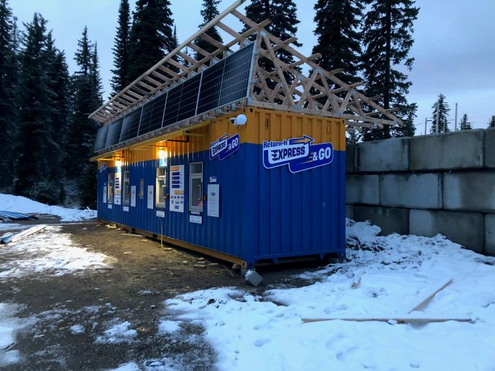 Big White has received a new Return-It recycling facility. 