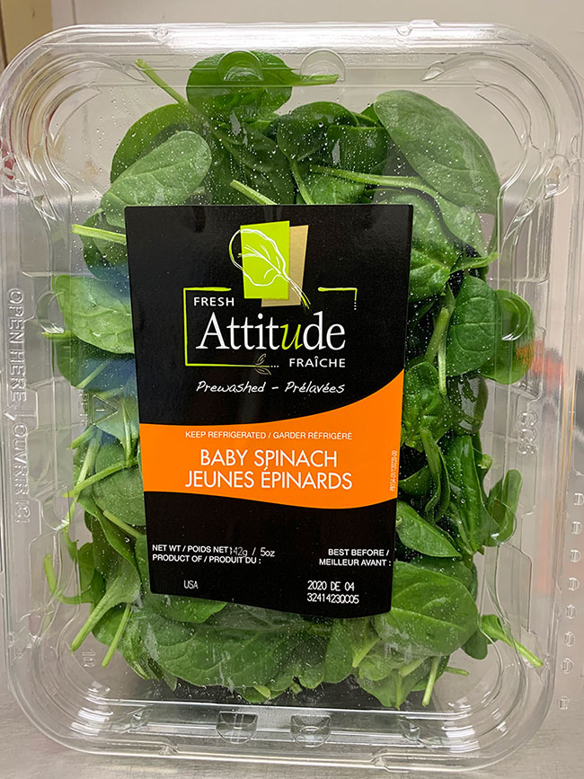The Canadian Food Inspection Agency says Vegpro International has recalled the products that were sold in the two provinces.
