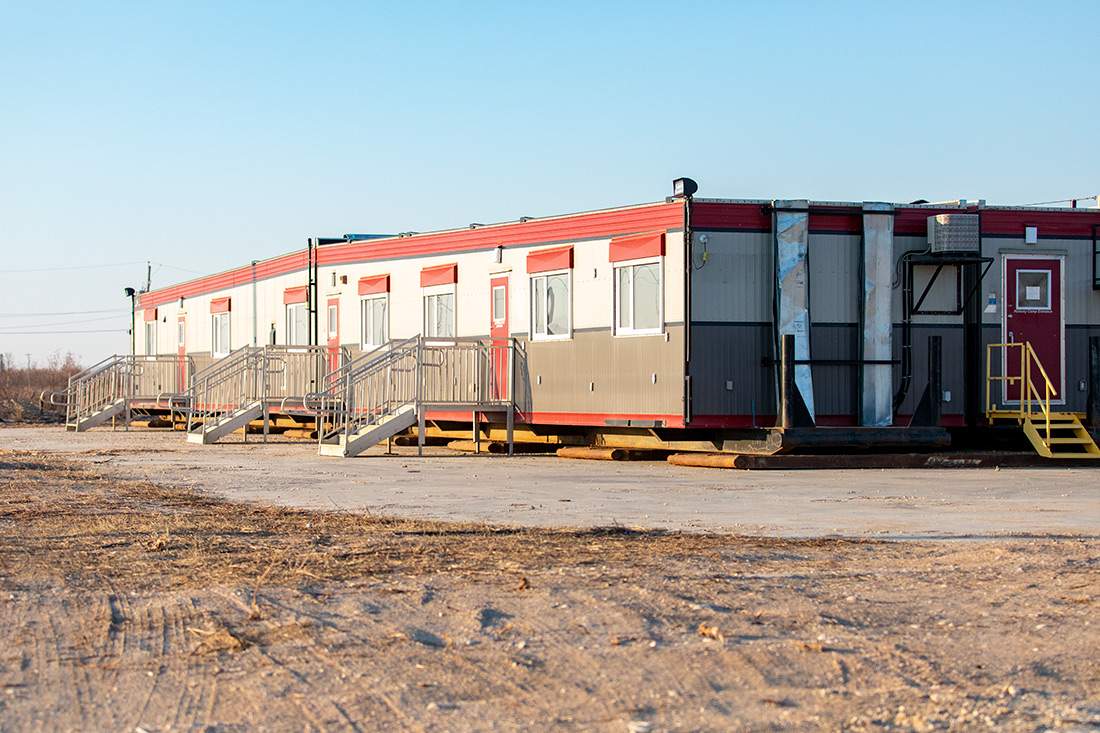 The Peguis First Nation COVID-19 Response and Isolation Complex. Manitoba's largest first nation will see the strictest measures in the province as it moves into a community lockdown on November 2nd.