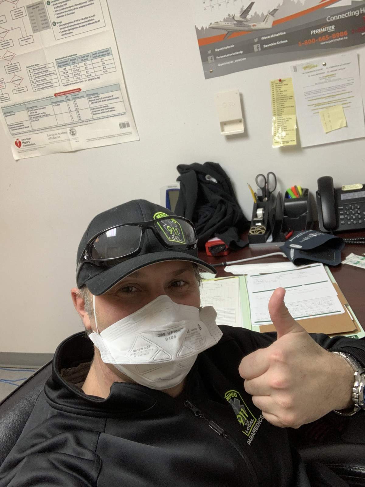 Winnipeg advanced care paramedic Ryan Woiden.