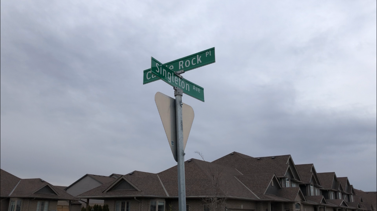 Police say they were called to a home on Singleton Avenue, a roadway in southwest London, on Saturday night.