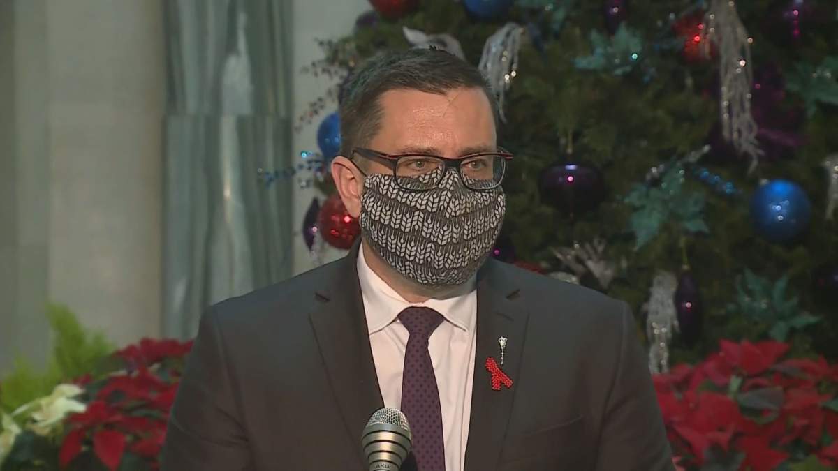 Health Minister Paul Merriman was asked Thursday how the Saskatchewan Party government measures its success in dealing with the novel coronavirus.