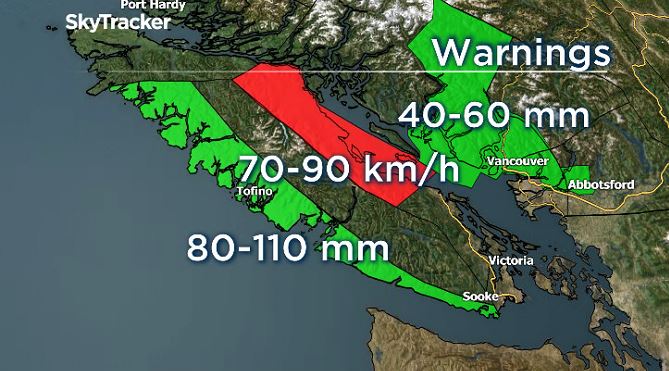 A parade of storms in B.C. to welcome 2021 - image