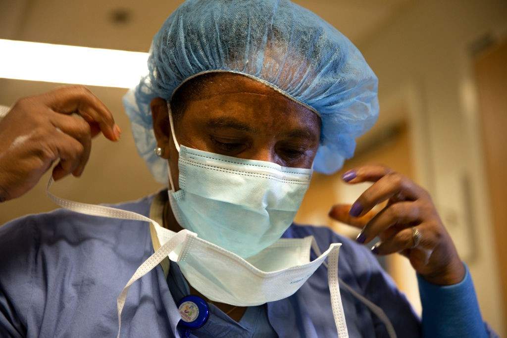 Health Care Professionals Treat Coronavirus Patients.