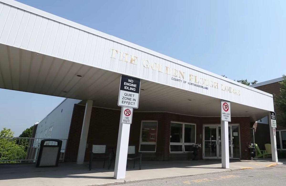 A COVID-19 outbreak was declared Sunday at Golden Plough Lodge long-term care in Cobourg.