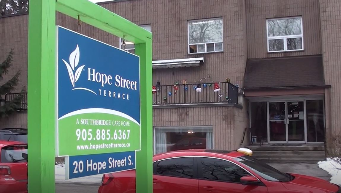 Hope Street Terrace is one of 11 long-term cares in Northumberland-Peterborough South to receive additional funding to fight COVID-19.
