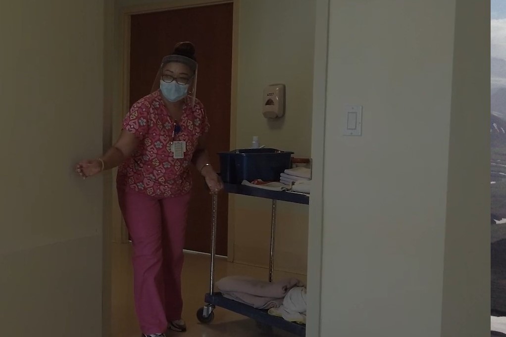Ursula Winston is a personal support worker at a long-term care home in Toronto.