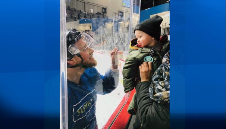 Frank Levesque was an avid hockey player and supportive father.