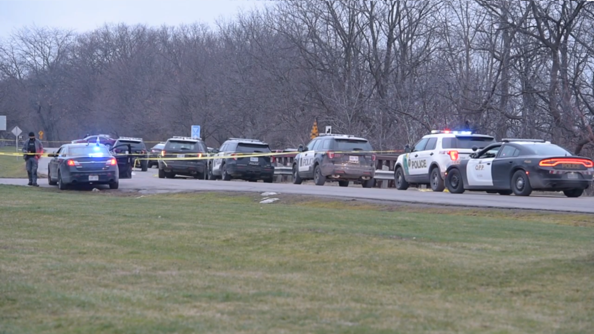 Police say a call about a suspected impaired driver, south of Niagara-on-the-Lake, led to a shooting that sent a man to hospital with life-threatening injuries on Dec. 5, 2020.