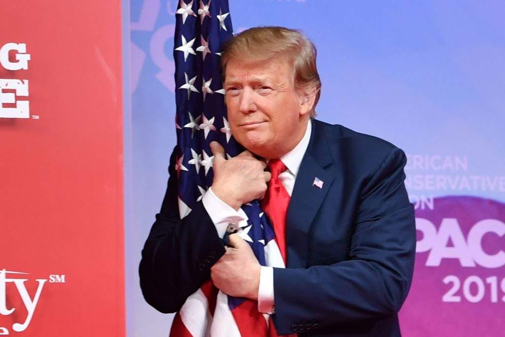 Former U.S. president Donald Trump.
