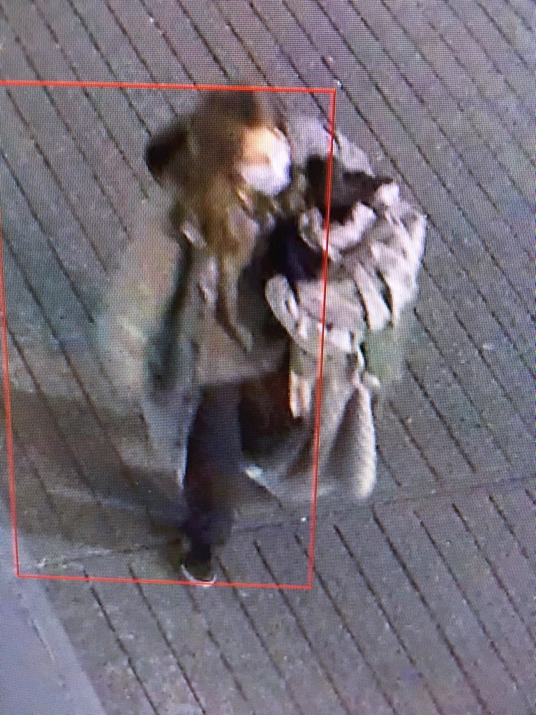 The homeless victim of an alleged arson attack in Vancouver on Dec. 13, 2020, seen in a police handout.
