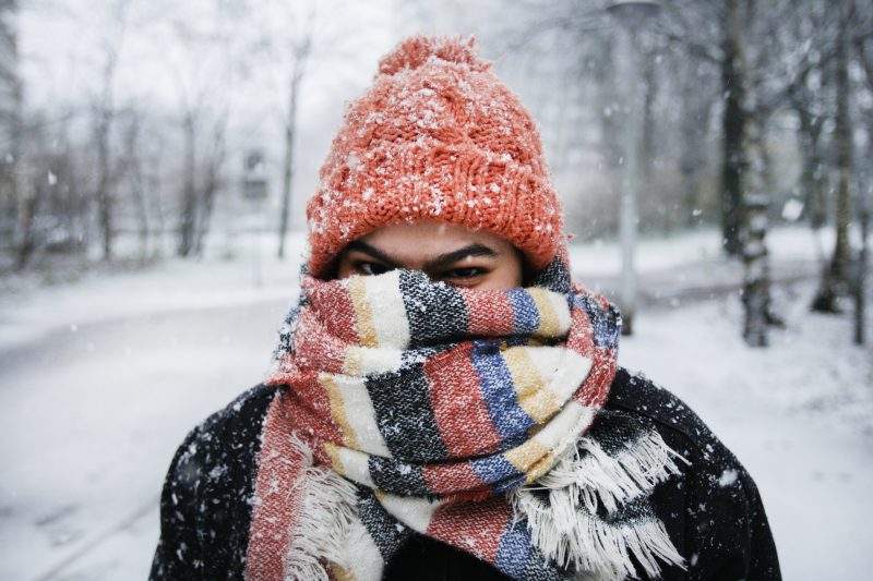 Arctic ridge of high pressure to blame for below normal temperatures.