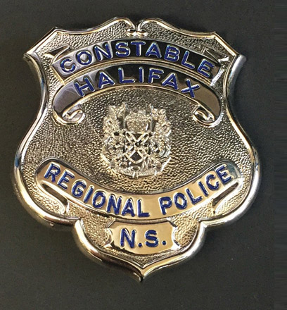 Halifax Regional Police are searching for a missing police badge.