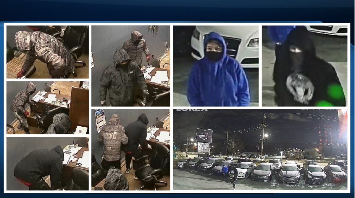 Police are asking for the public’s assistance identifying the suspects responsible for two incidents where multiple vehicles were stolen last month in Dartmouth.