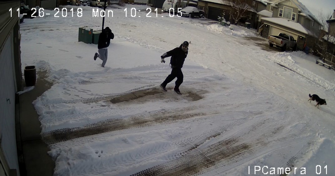 Two people believed to be connected to the shooting death of a Chestermere man in 2018.