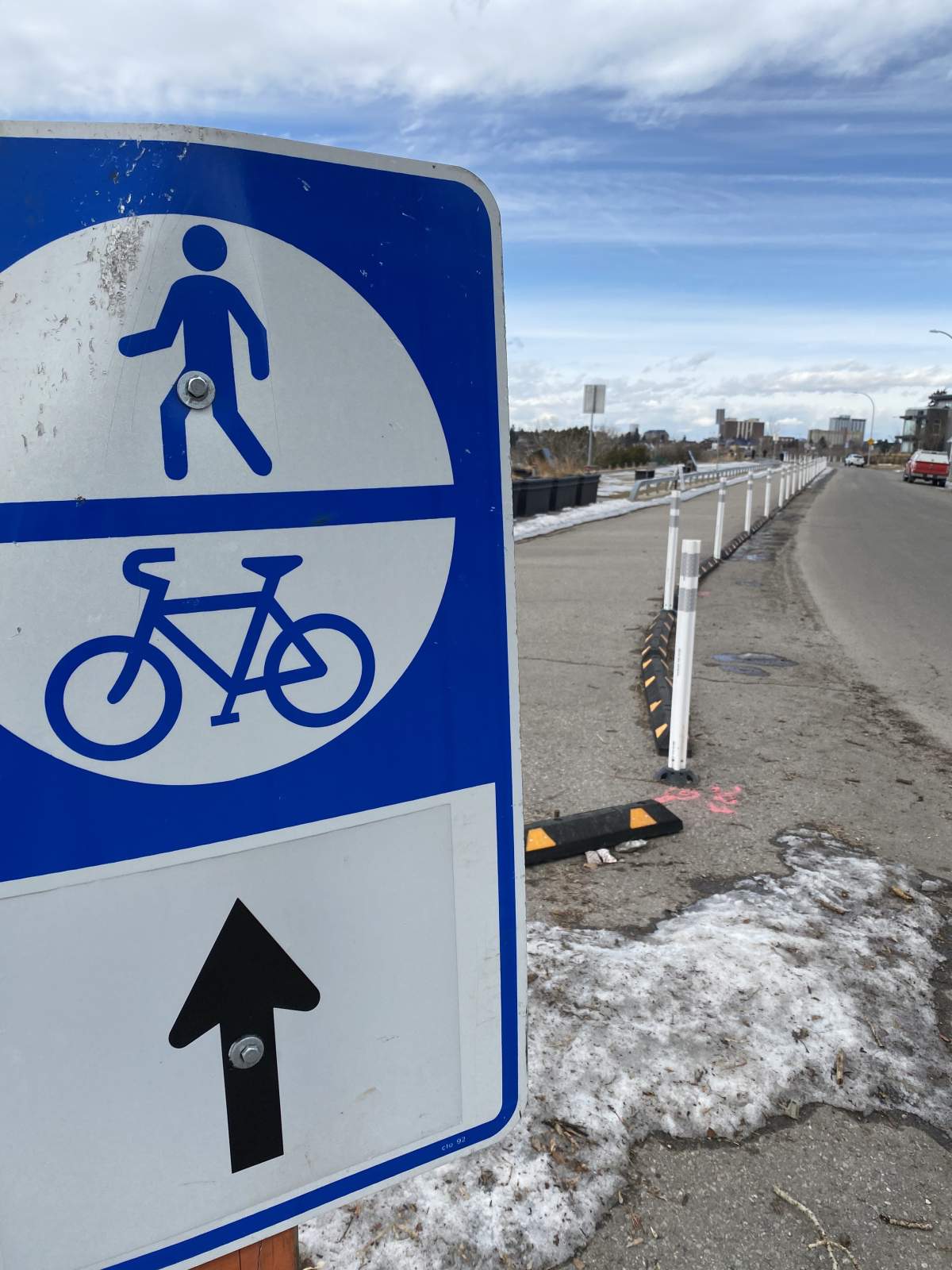 Crescent Heights adaptive lane.