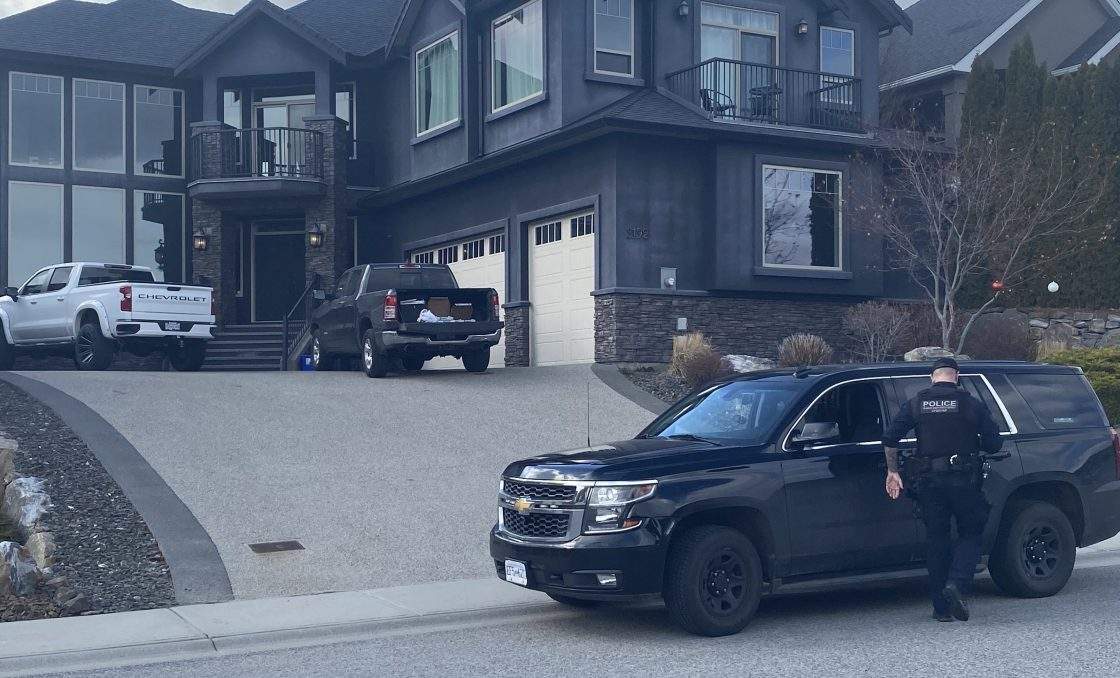 The Combined Forces Special Enforcement Unit said it had been working with West Kelowna RCMP into an organized crime drug investigation. 
