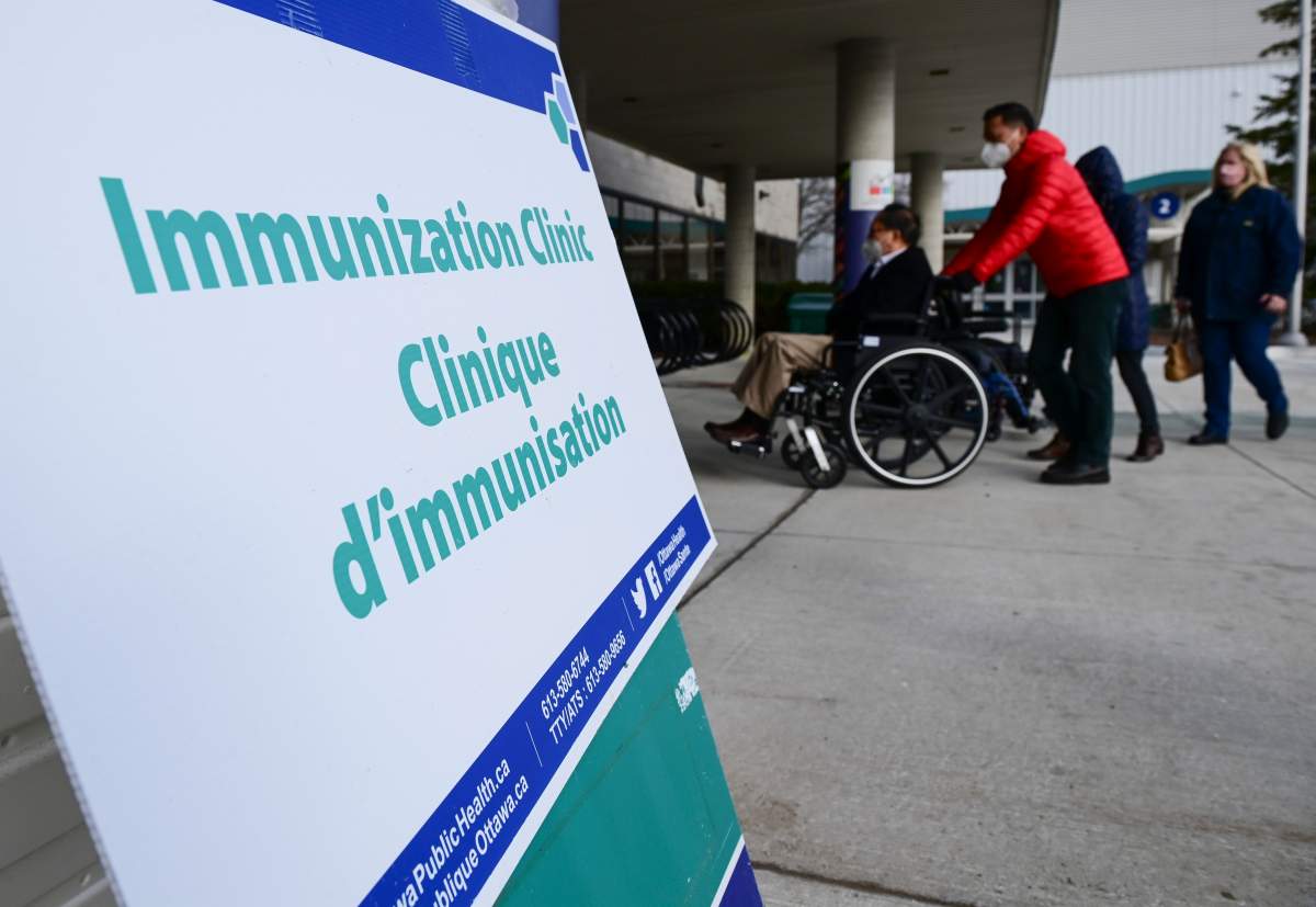 COVID-19 vaccine appointments are now open to anyone in Ottawa born in 1961 or earlier.