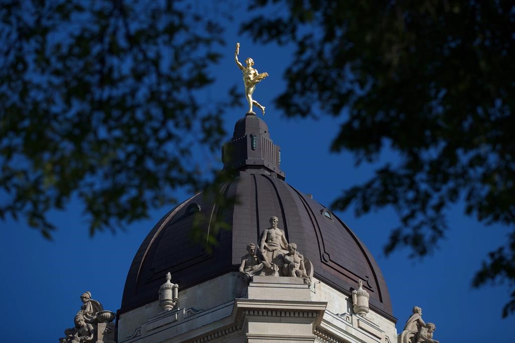 The Manitoba Legislature in Winnipeg.