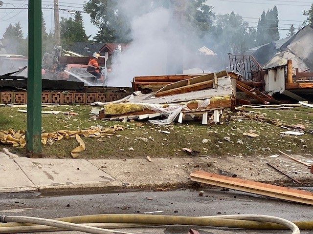 The Saskatoon Fire Department and Police haven’t reported any injuries, as of 10 a.m. Saturday morning.