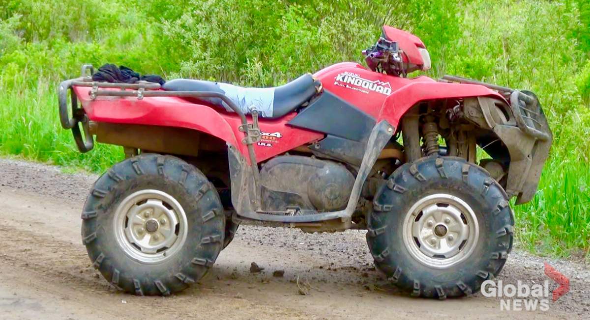 File photo of an all-terrain vehicle.