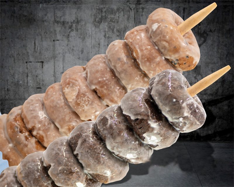Blueberry Mini Donuts