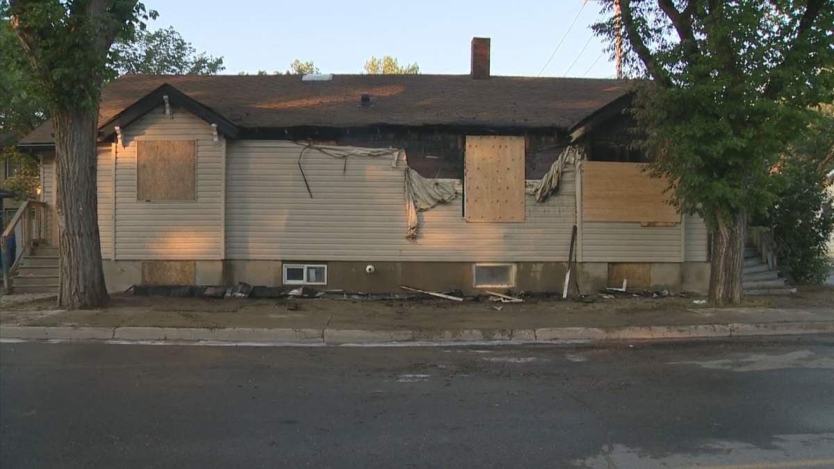 Regina fire crews were called to a house fire on the 1400 block of 12th Avenue shortly before 3 a.m. Tuesday morning.